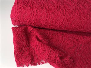 Blonde - fuchsia med blomster motiv